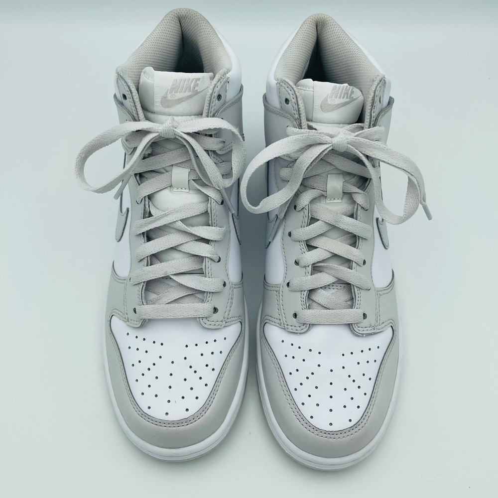 Nike Dunk High GS 'Vast Grey' Shoes Sz 7Y - Picture 4 of 11
